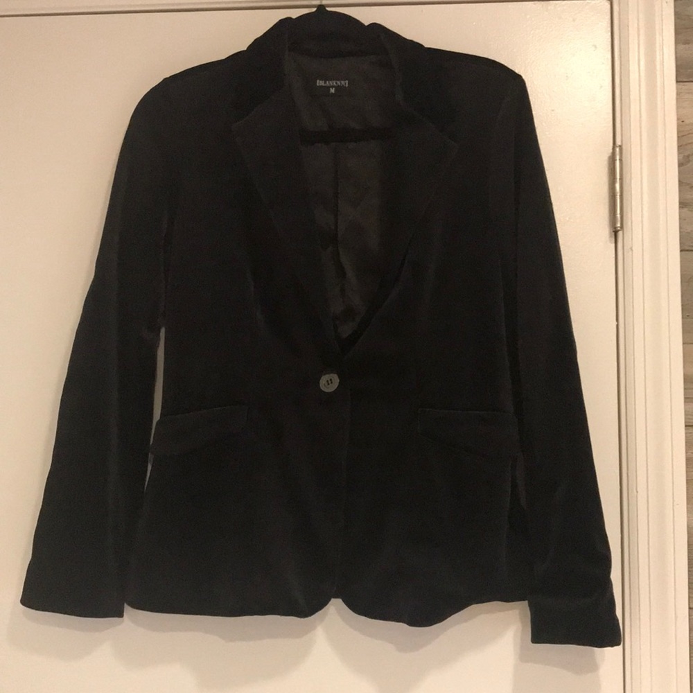 Blank NYC velvet blazer size m